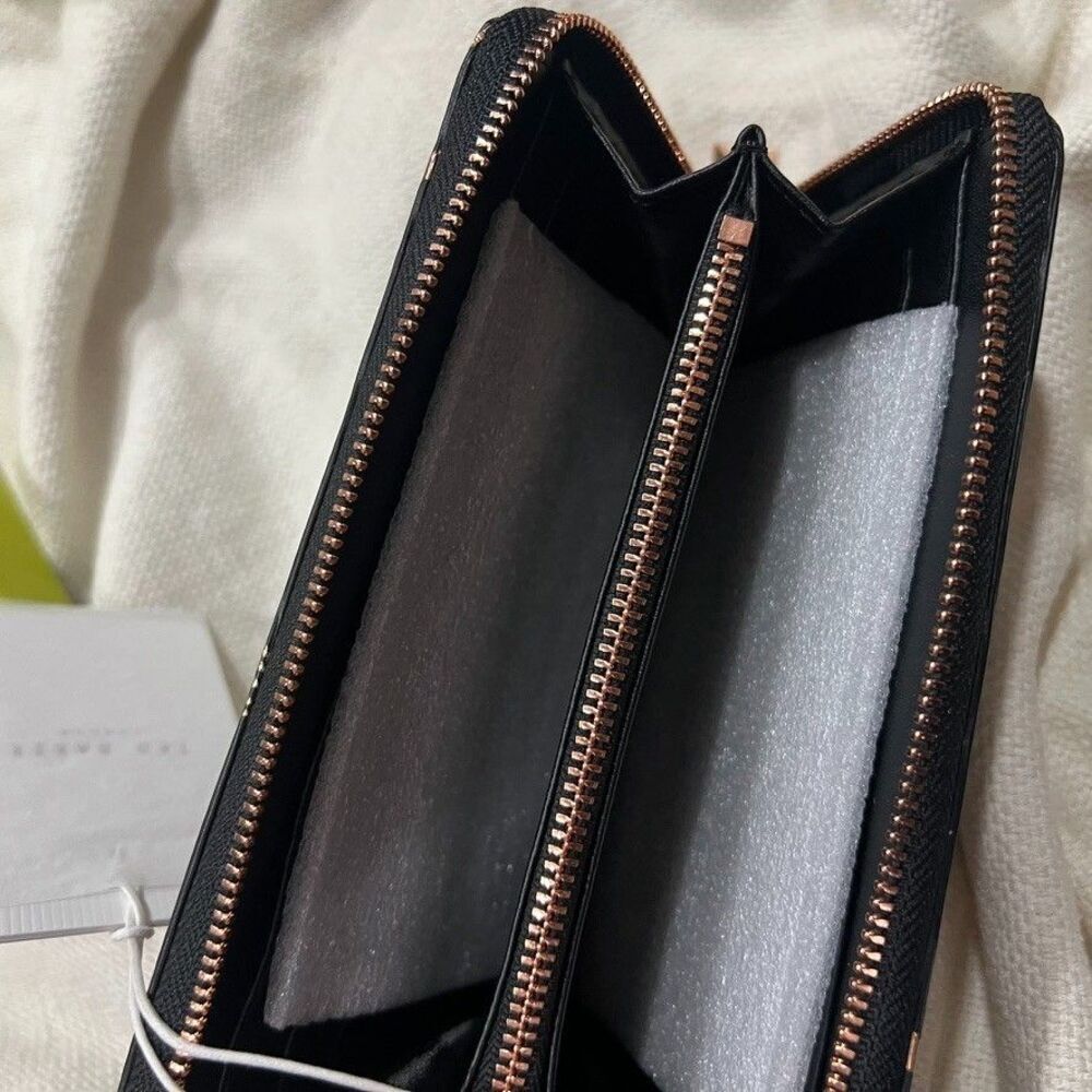 Ted Baker London Palome Moonstone Zip Wallet Star Moon Celestial NEW - Picture 8 of 10